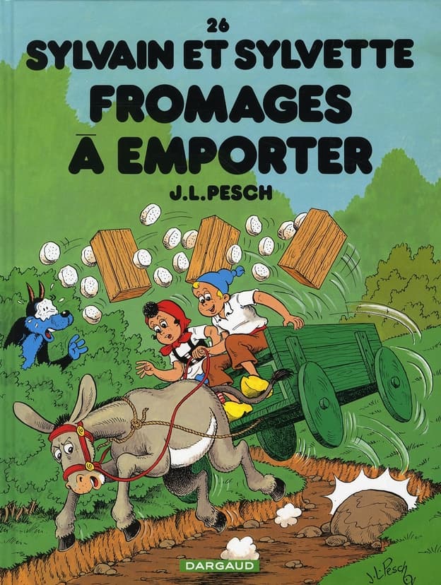 Sylvain et sylvette tome 26 - fromages à emporter