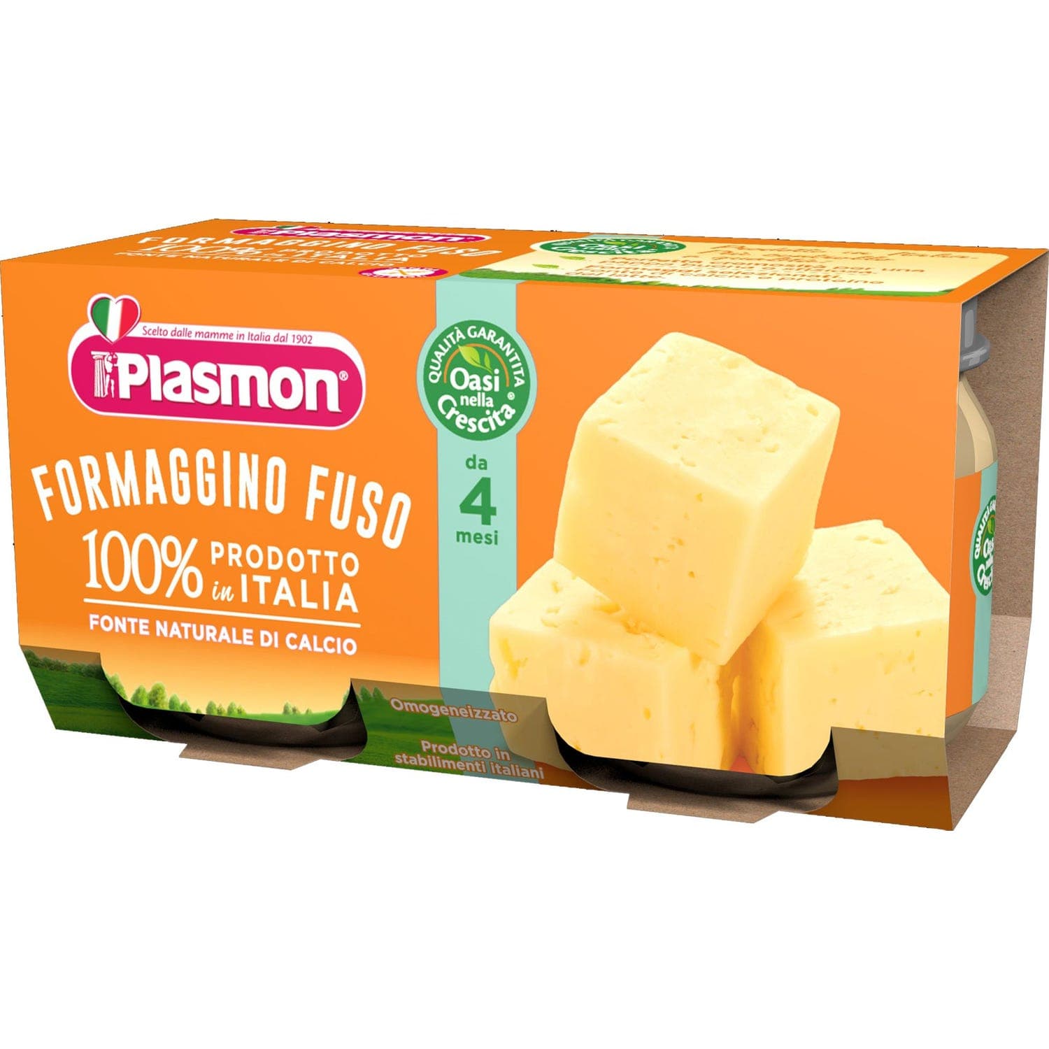 Fromage Plasmon Omog 80Gx2P